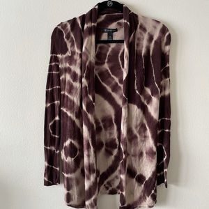 Lowered! 💥 TJ Maxx Brown Tie Dyed Boho Shawl